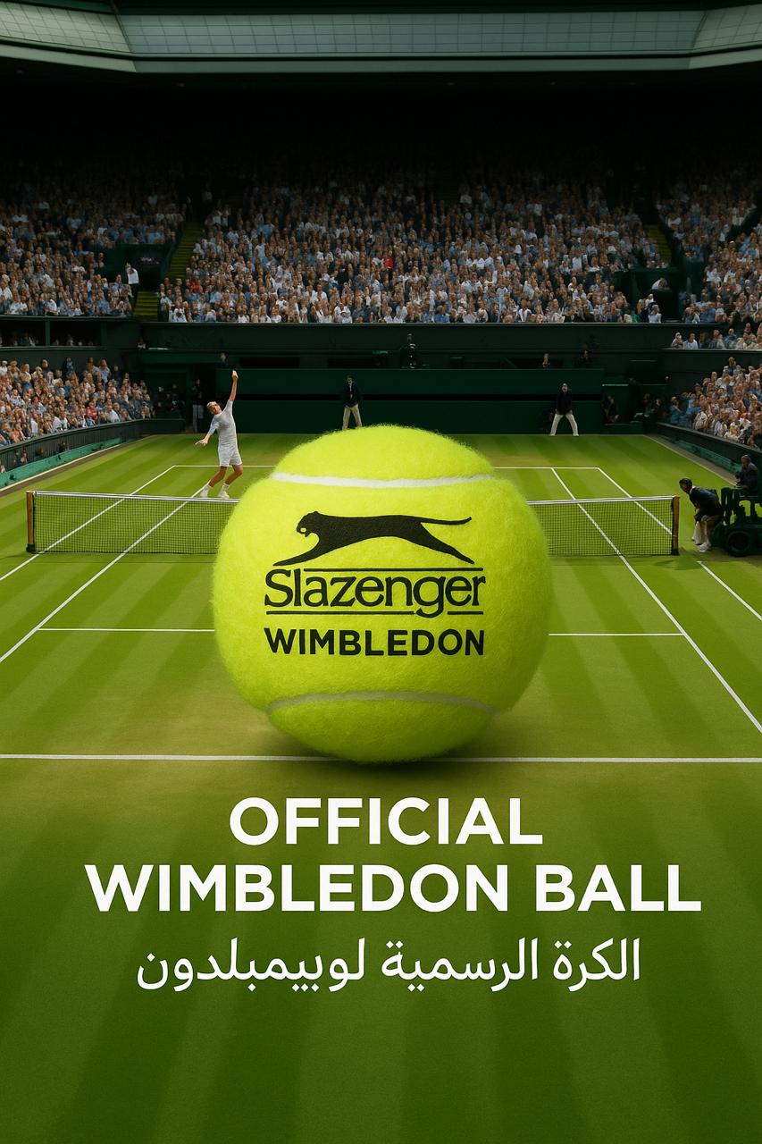 Slazenger Wimbledon Tennis Balls (3 Ball Tin)