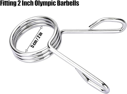 MDBuddy OLYMPIC BARBELL SPRING COLLARS