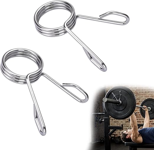 MDBuddy OLYMPIC BARBELL SPRING COLLARS