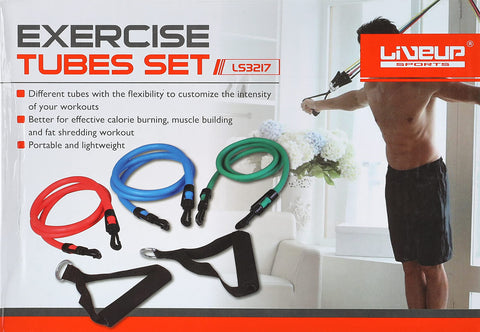 LIVEUP EXERSICE TUBE SET LS3217