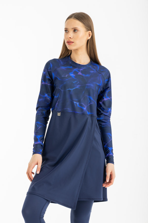 Libra Wave Motion Top Midnight Blue WT-6362