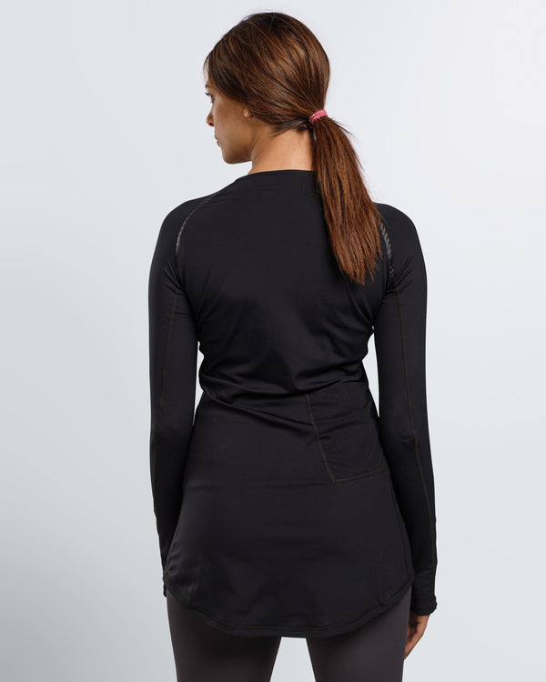 Performance Long Sleeve Top - Black