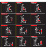 ENTERCISE MULTI GYM 1-STATIONS TRAINER MS600S