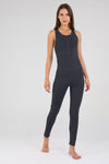 Libra Motion Wave Jumpsuit - Charcoal