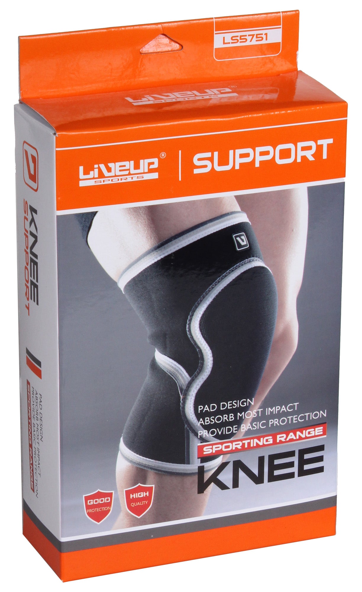 LIVEUP KNEE SUPPORT LS5751 BLACK